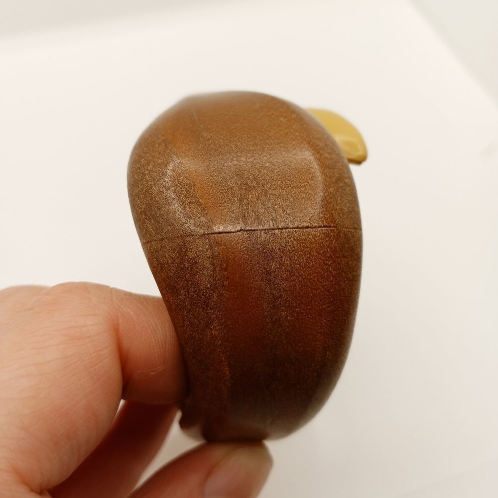 Two tone hinged bracelet - Picture 6 of 10